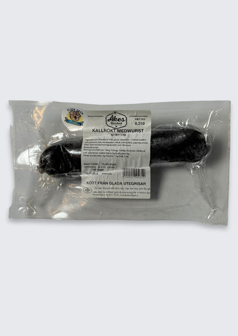 Nitritfri kallrökt medwurst 250g
