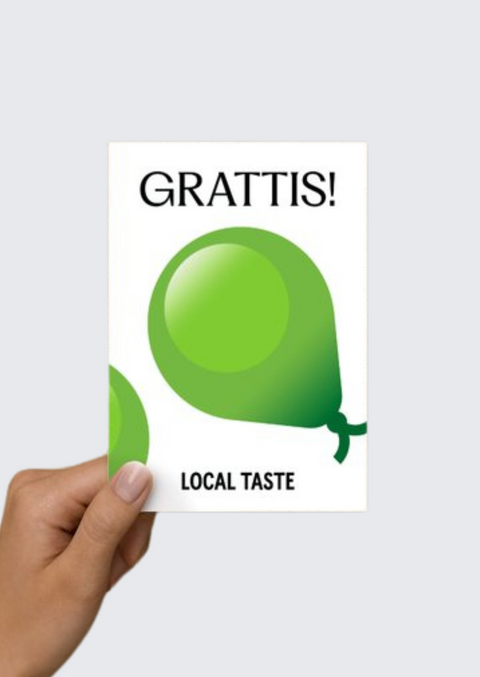 Ett lokalt, småskaligt & omtänksamt presentkort