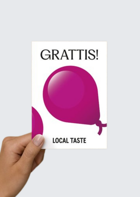 Ett lokalt, småskaligt & omtänksamt presentkort