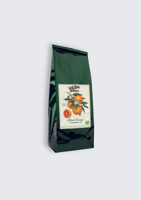 Svart te blodapelsin EKO 100g