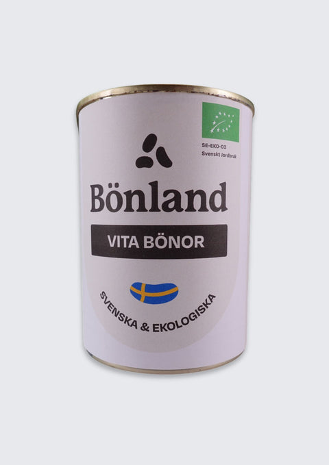 Vita bönor EKO 410g