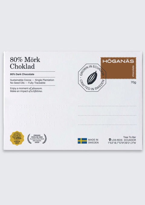70% Mörk choklad 70g