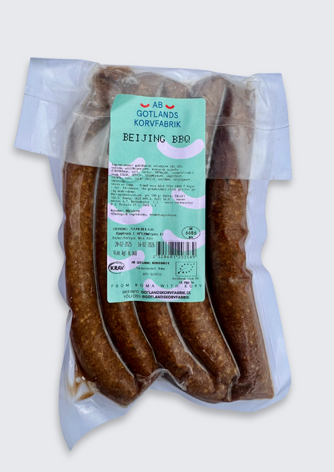 Beijing BBQ, nitritfri färskkorv på nöt 350g EKO