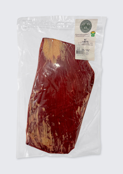 Flankstek gräsbetad & klimatcertifierad 700g