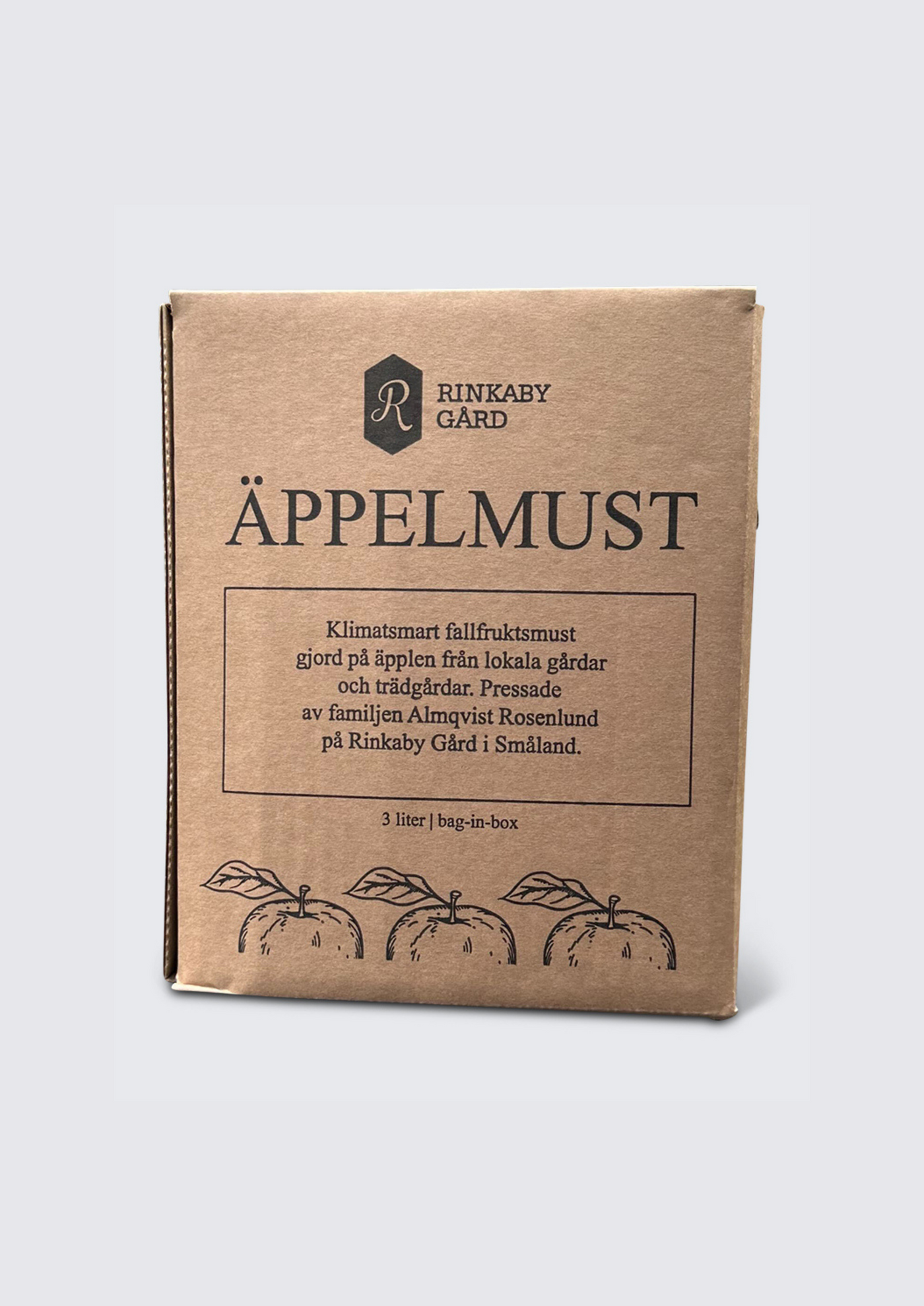 Rinkaby Gårds fallfruktsmust 3 L