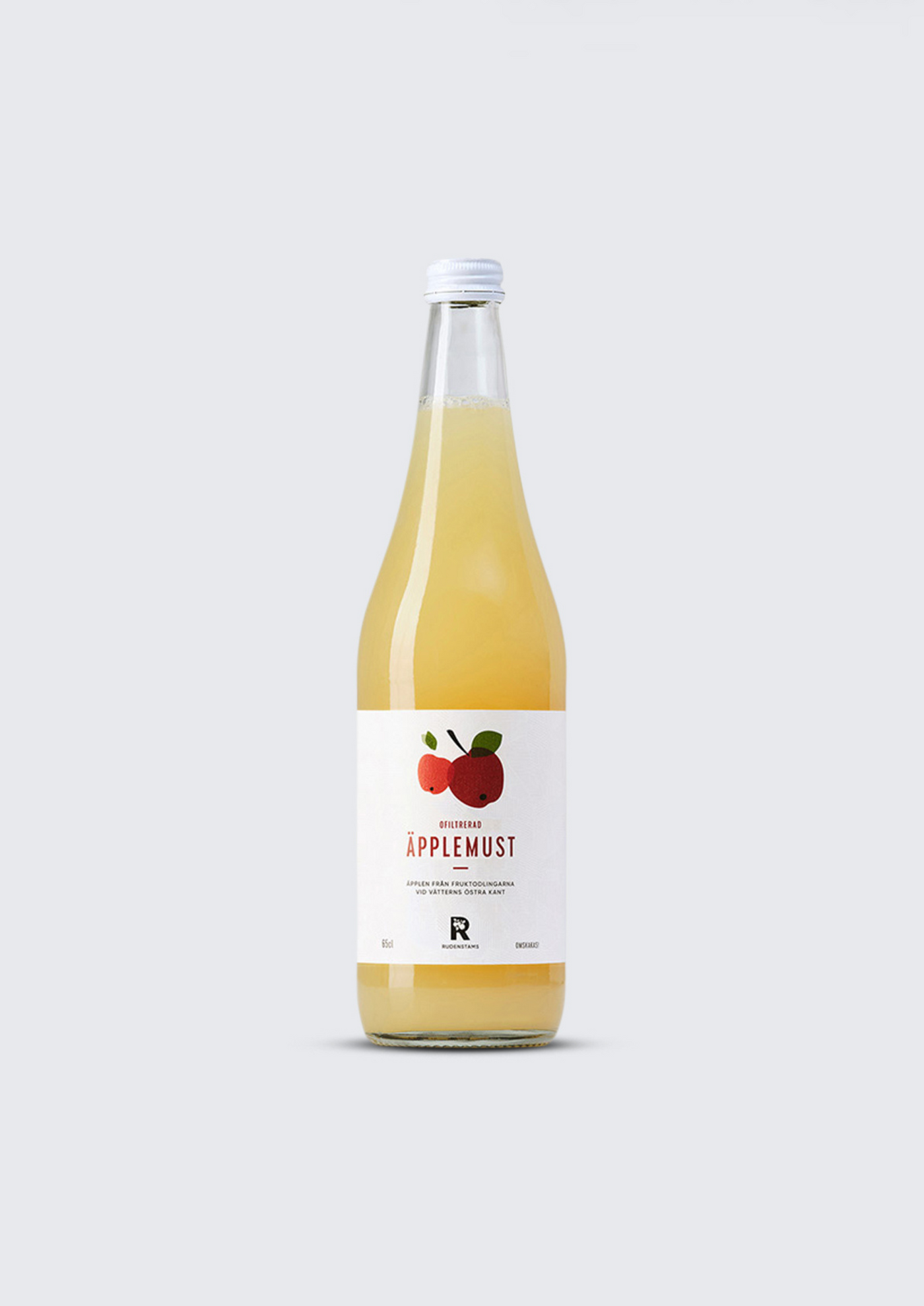 Rudenstams ofiltrerad äppelmust 0,65 L