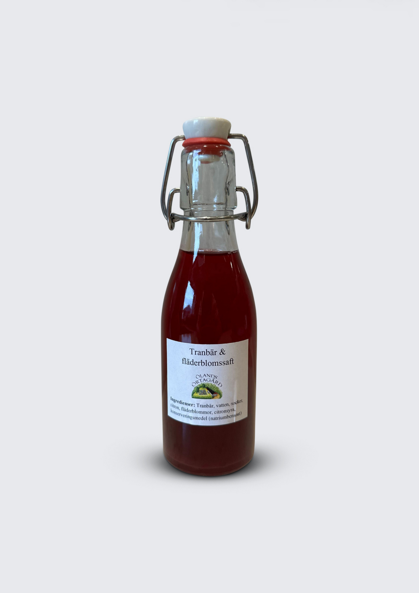 Örtagårdens fläder & tranbärssaft 220 ml