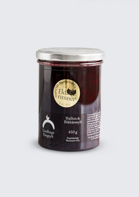 Pangsylt hallon & blåbär 450g