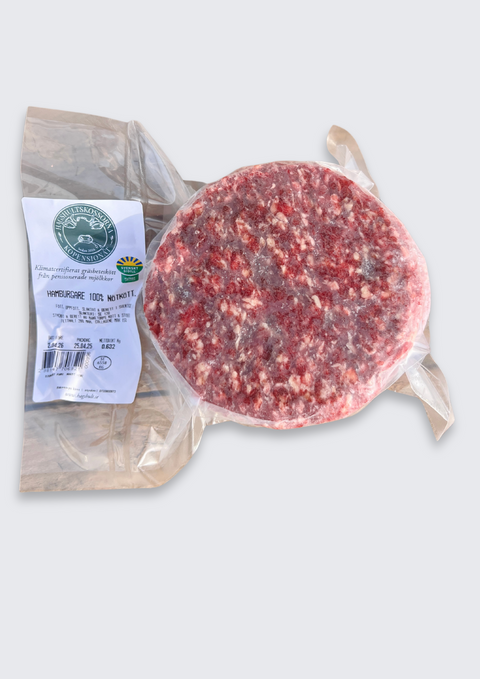 Hamburgare gräsbetad & klimatcertifierad 4-pack