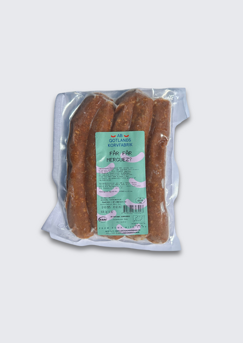 Får får merguez, nitritfri färskkorv 300g EKO