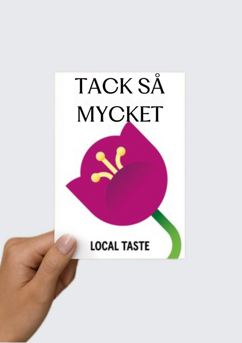 Ett lokalt, småskaligt & omtänksamt presentkort